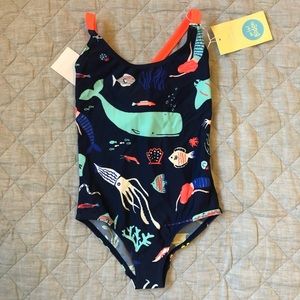 Toddler girl swim suit